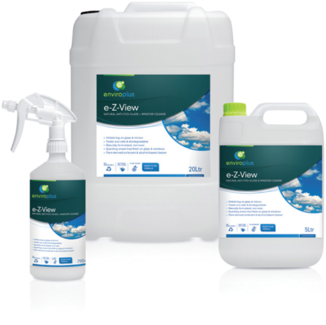 Abco e-Z-View glass cleaner with anti-fog