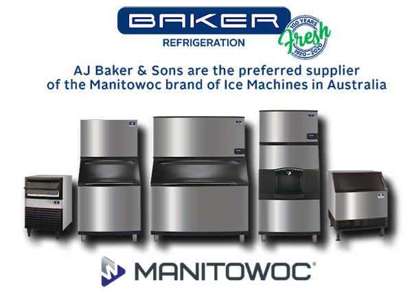 Manitowoc Ice Machines - Baker Refrigeration