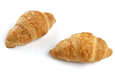 Bakers Maison Small Butter Croissant Straight - Fully Baked