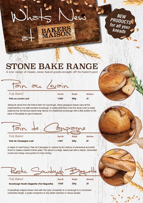 Bakers Maison New Stone Baked Range
