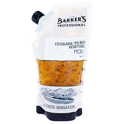 Barkers Louisiana ‘Po Boy’ Vegetable Pickle