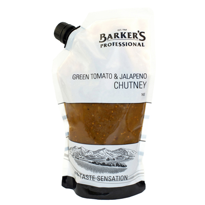 Barkers Green Tomato & Jalapeno Chutney