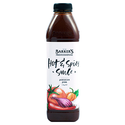 Barkers Jamaican Jerk Hot & Spicy Sauce