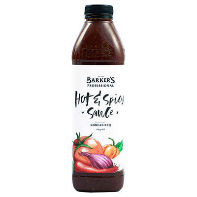Barkers Korean BBQ Hot & Spicy Sauce