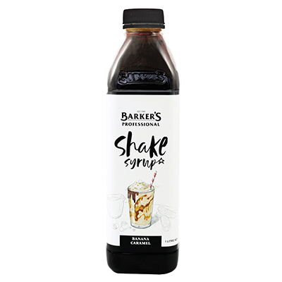 Barker's Banana Caramel Shake Syrup