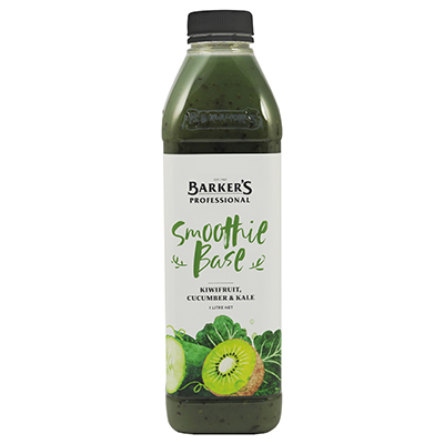 Barker's Kiwifruit, Cucumber & Kale Smoothie Base