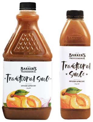 Barker's Spiced Apricot Traditional Sauce
