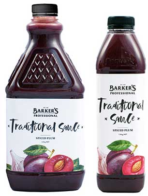 Barker's Spiced Plum Traditional Sauce