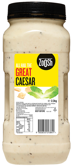 Bega - Zoosh Caesar Salad Dressing 