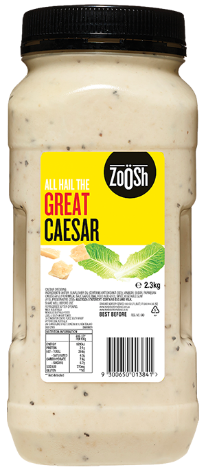 Bega - Zoosh Caesar Salad Dressing Bega - Zoosh Caesar Salad Dressing
