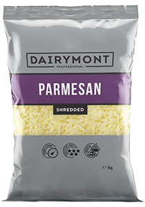 Dairymont Caesar Parmesan Shredded - Bega Foodservice