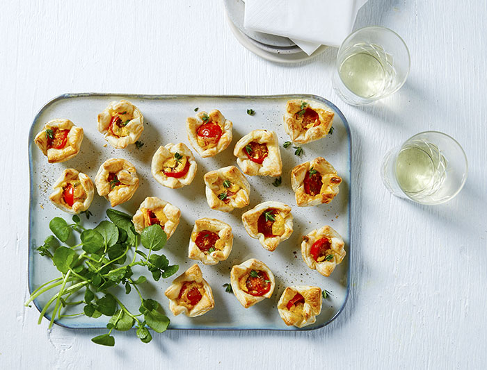 Tini Tomato Tarts with Dairymont Cream Cheese - Bega Foodservice