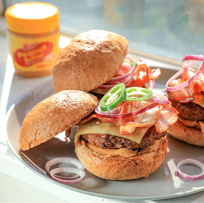 Peanut Butter Burger Recipe - Bega Foodservice