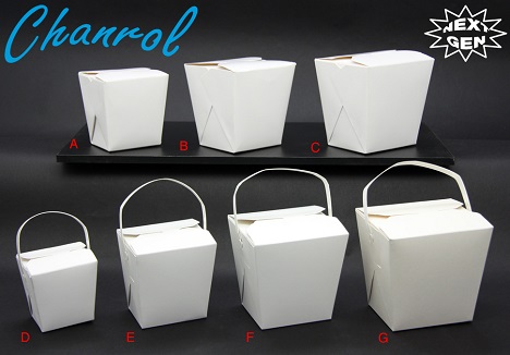 Chanrol - Paper Food Pails - Plain