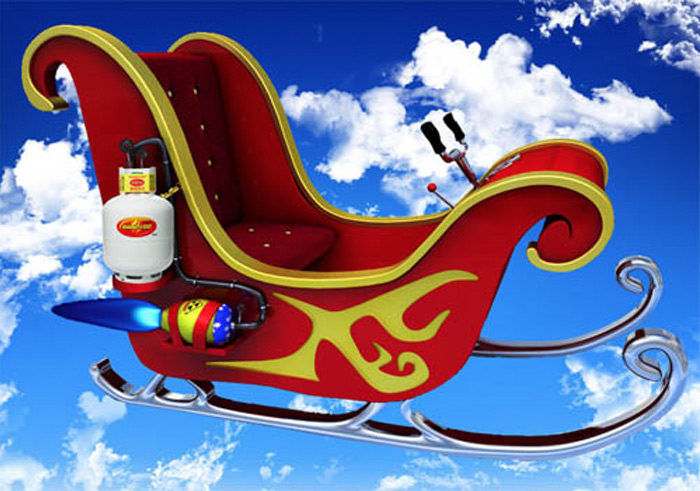 Santa Gets a New LPG Powered Sleigh - Elgas