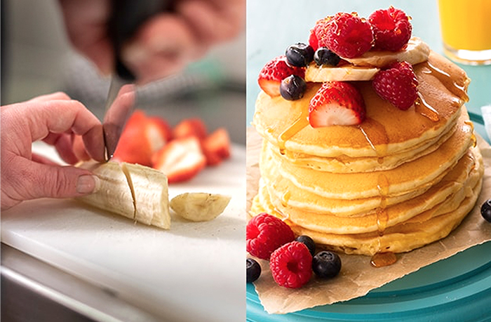 Goodman Fielder - Summer Berry Pancakes Recipe