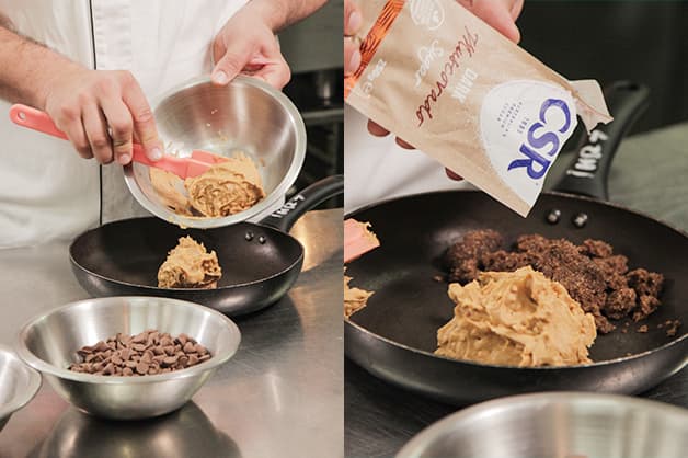 Peanut Butter Brownie Recipe - Goodman Fielder Foodservice