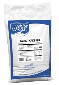 White Wings Carrot and walnut cake mix