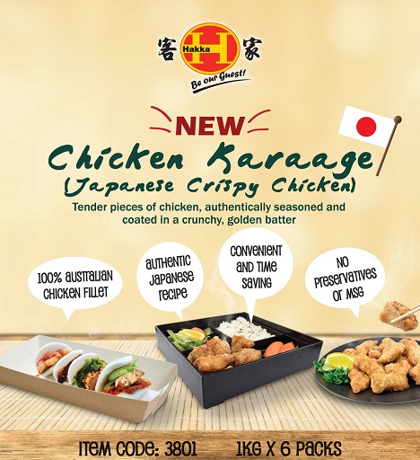 Chicken Karage flyer