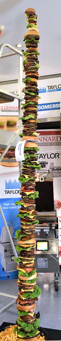 J.L. Lennard’s Biggest Burger Challenge for Beyond Blue