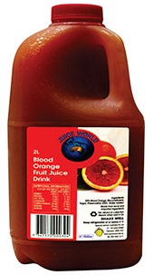 Blood Orange Fruit Juice Drink
