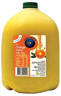 Orange Juice Pulp Free