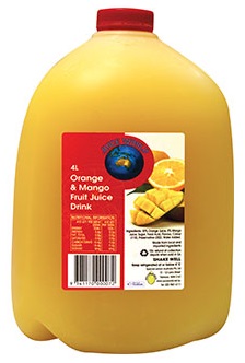Orange & Mango Fruit Juice Drink
