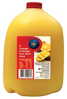 Orange & Mango Fruit Juice Drink