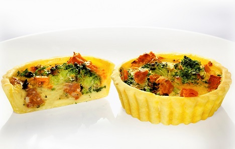 Chorizo, Pumpkin & Broccoli Tart