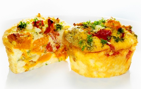 Mediterranean Fetta & Roast Vegetable Frittata