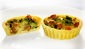 Chorizo Pumpkin and Brocoli Tart