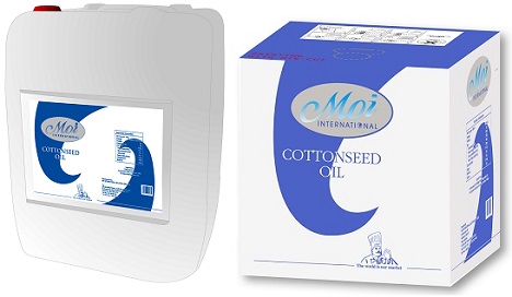 MOI Cottonseed Oil Jerry and Bag in a box