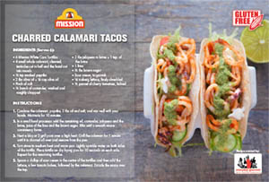 Mission - Charred Calamari Taco Recipe