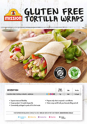 Mission Gluten Free Tortilla Wraps