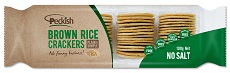 Peckish Brown Rice Crackers No Salt