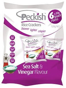 Peckish Salt and Vinegar 6 Pack