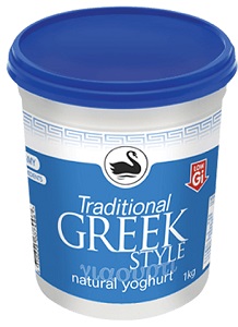 Greek style stirred yogurt