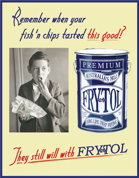 Frytol Vintage Ad