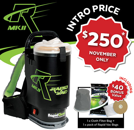 RapidClean Rapid Vac Offer RapidClean Rapid Vac Offer