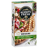 Riviana - Grissini Rosemary & Sea Salt