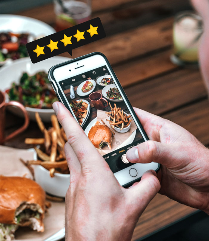 Online Reviews – How To Get 5 Stars For Your Venue (Without Being Dodgy) - Riviana Foodservice
