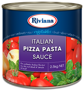 Riviana Italian Pizza Pasta Sauce 2.5kg