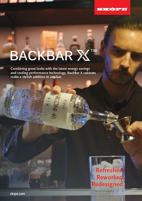 Skope backbar x range brochure cover