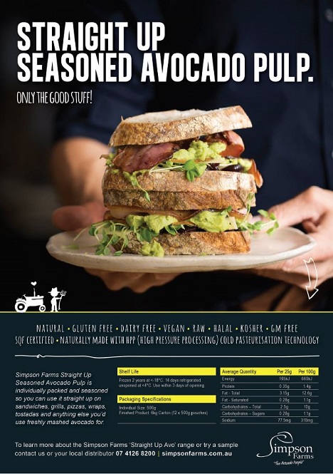 SEasoned Avocado brochure cover