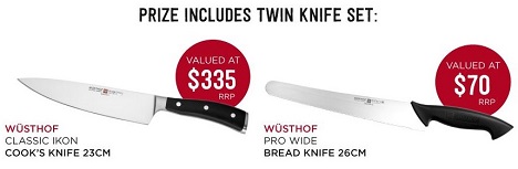 Chef Knives Set Giveaway Image