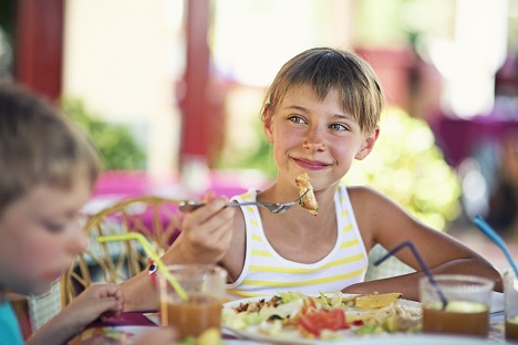 Children Eating