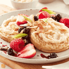Vegan Breakfast crumpets - Tip Top Foodservice