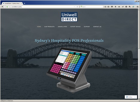 Uniwell Website Screenshot