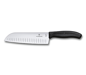 Victorinox SwissClassic Santoku Knife, fluted edge