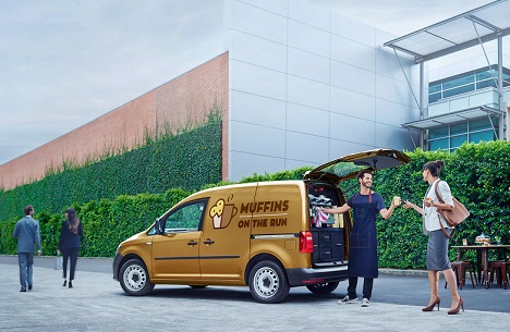 volkswagen muffins on the run caddy van